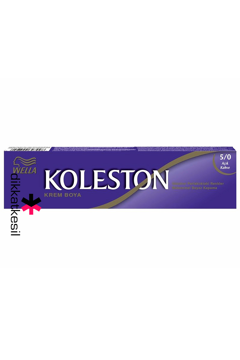Koleston%205.0%20Açık%20Kahve%20Renk%20Krem%20Saç%20Boyası%20Tüp%2050%20ml,%20(Wella%20Koleston%205/0%20Numara)