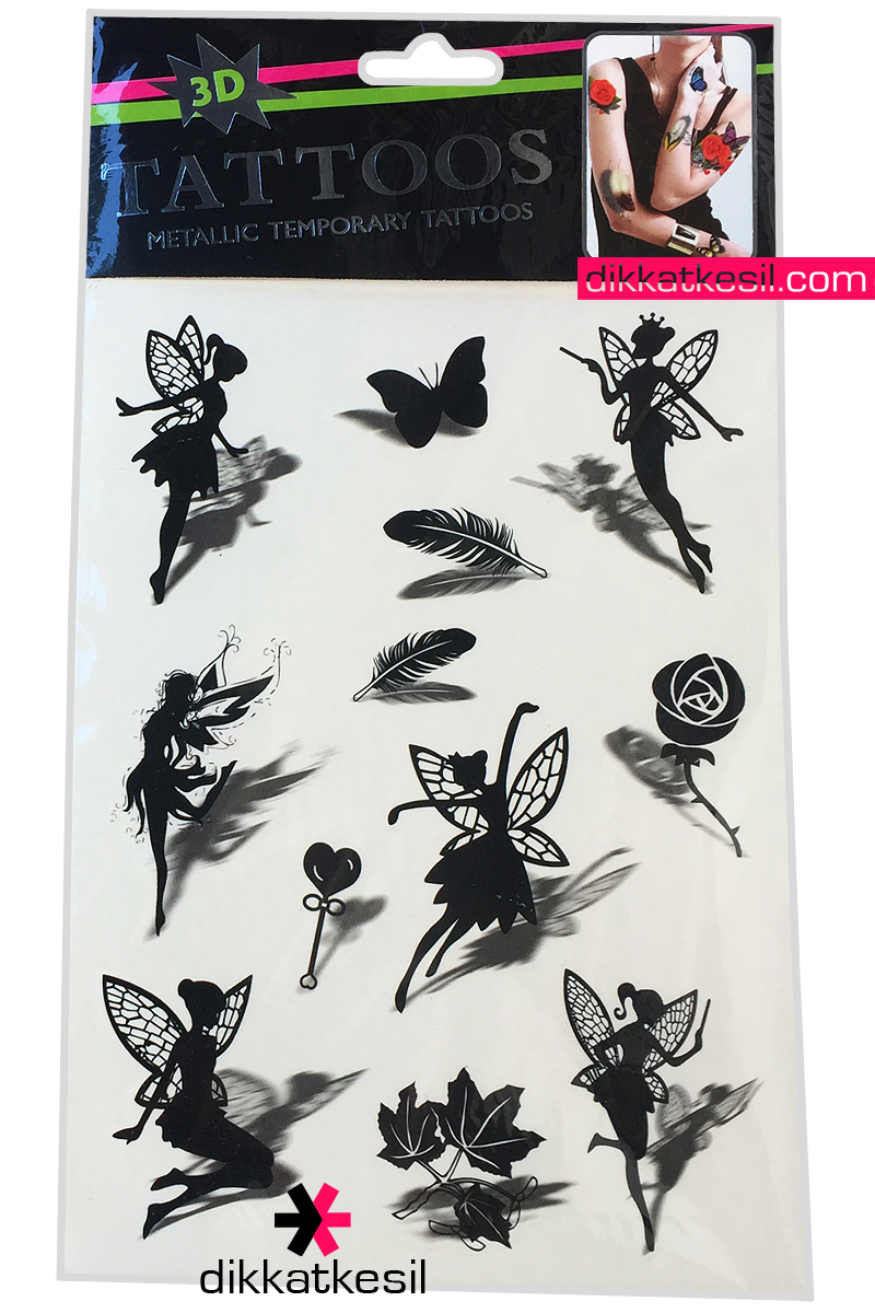Peri%20Desenli%20Dövme%20Sticker,%20Kelebek%20Tüy%20Gül%20Siyah%20Geçici%20Yapıştırma%20Dövme,%20(Fairy%20Tattoos)