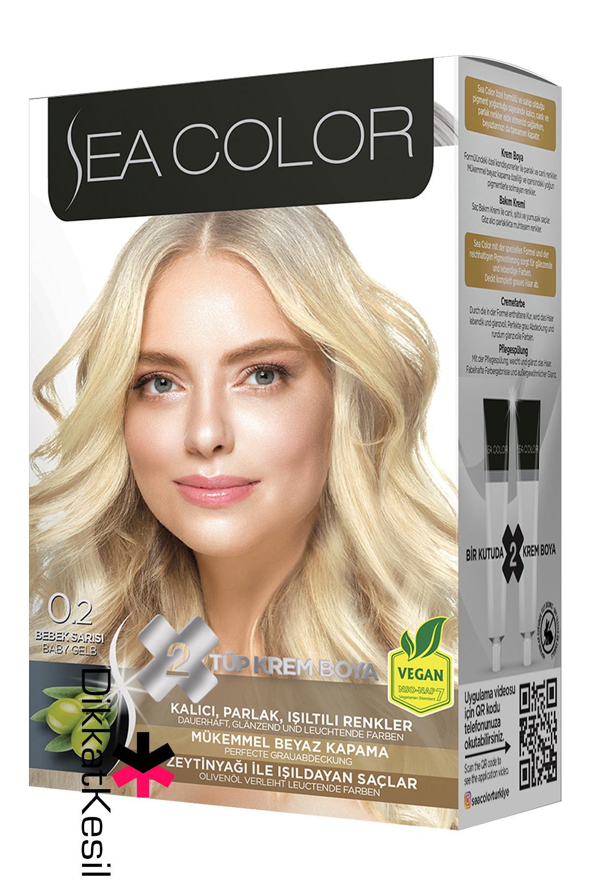 Sea%20Color%200.2%20Bebek%20Sarısı%20Renk%20Krem%20Saç%20Boyası%20Set,%20(Seacolor%200.2%20Numara)