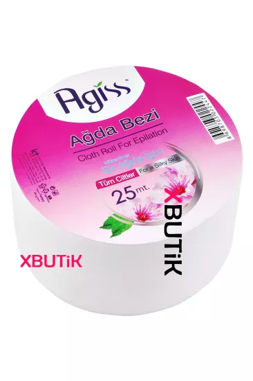 Agiss Ağda Bezi 25 metre Rulo, Ağda Bezi Çeşitleri - XBUTiK