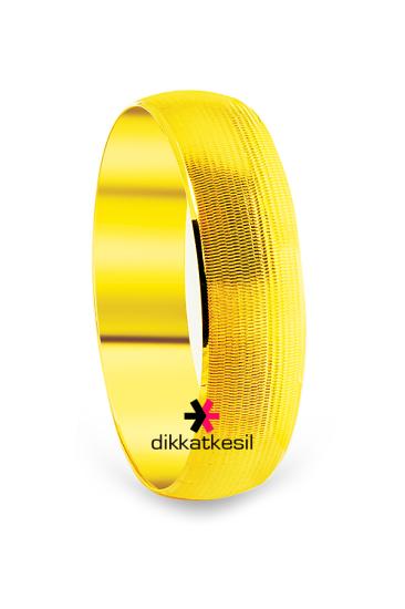 Altın Kaplama Bilezik, Altın Görünümlü Bilezik, Çizgili Trabzon Modeli 2 cm Geniş Bilezik İmitasyon Bilezikler - XBUTiK