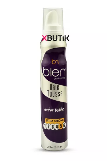 Bien Saç Köpüğü Extra Strong, Ekstra Bukle Saç Şekillendirici Köpükler - XBUTiK