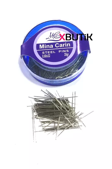 Çelik Toplu İğne 32 mm 20 gram, Terzi Toplu İğnesi Çeşitleri - XBUTiK