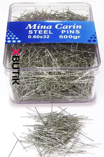 Çelik Toplu İğne 32 mm 500 gram, İğne Çeşitleri - XBUTiK