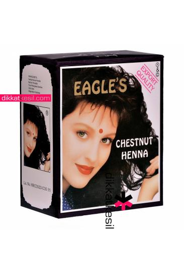 Eagles Hint Saç Kınası Kestane Renk 6 lı Paket, Hint Kınası Çeşitleri - XBUTiK