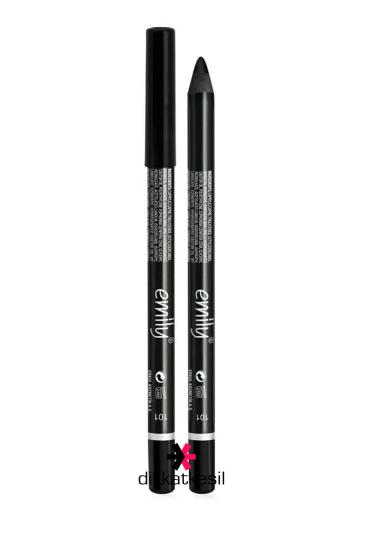 Emily Göz Kalemi, Siyah Eyeliner Suya Dayanıklı No 101 Göz Kalemi Çeşitleri - XBUTiK