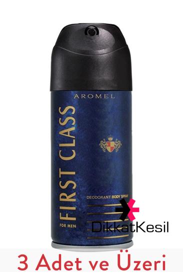 First Class Deodorant Sprey 150 ml, Erkek Deodorant Çeşitleri 3 Adet - XBUTiK