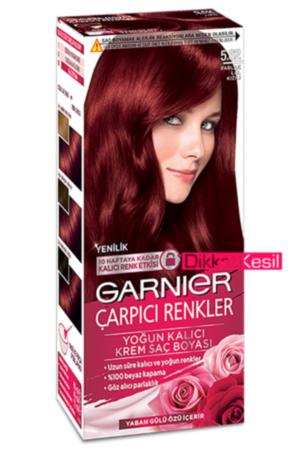 Garnier 5.62 Parlak Lal Kızılı Saç Boyası Çarpıcı Renkler, Saç Boyaları - XBUTiK