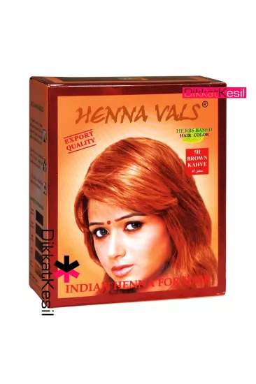 Henna Vals Hint Kınası Saç Boyası Kestane Kınalar - XBUTiK