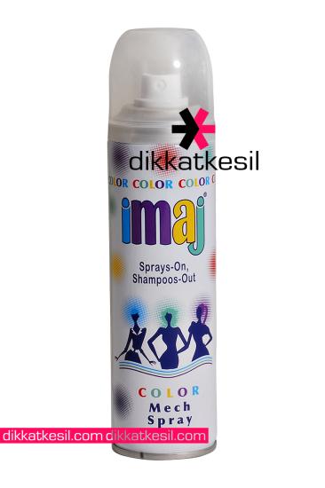 İmaj Beyaz Renkli Saç Spreyi, Beyaz Geçici Saç Boyası, Renkli Saç Spreyleri - XBUTiK