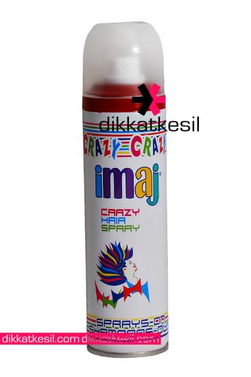 İmaj Kırmızı Renkli Saç Spreyi, Kırmızı Geçici Saç Boyası Kozmetik Ürünleri - XBUTiK