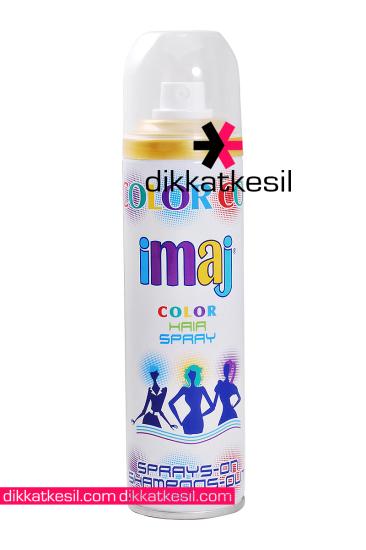 İmaj Sarı Renkli Saç Spreyi, Sarı Geçici Saç Boyası İmaj Spreyler - XBUTiK