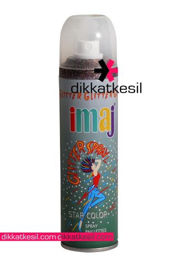 İmaj Sarı Simli Renkli Saç Spreyi, Sarı Simli Geçici Saç Boyası Renkli Spreyler - XBUTiK