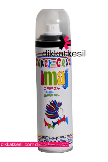 İmaj Siyah Renkli Saç Spreyi, Siyah Geçici Saç Boyası İmaj Saç Spreyleri - XBUTiK