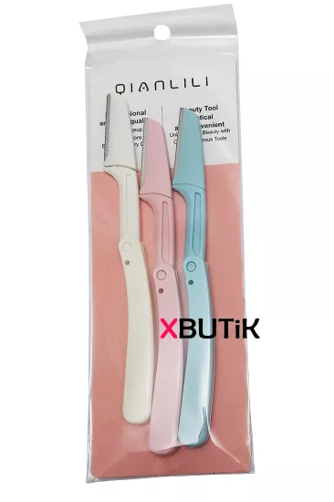 Kaş Usturası Qianlili, 3 lü Kaş Jileti Ustura Çeşitleri - XBUTiK