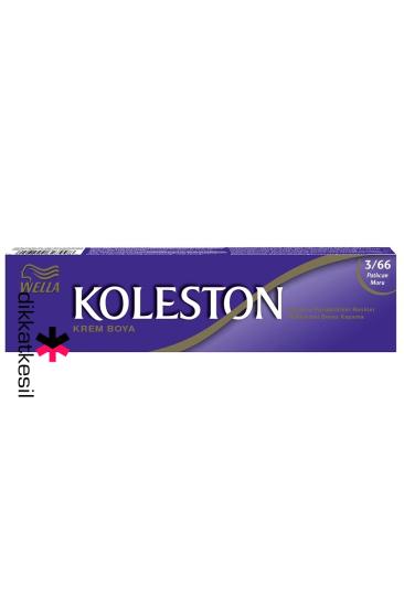 Koleston 3.66 Patlıcan Moru Renk Krem Saç Boyası Tüp, Wella Kozmetik Ürünleri - XBUTiK