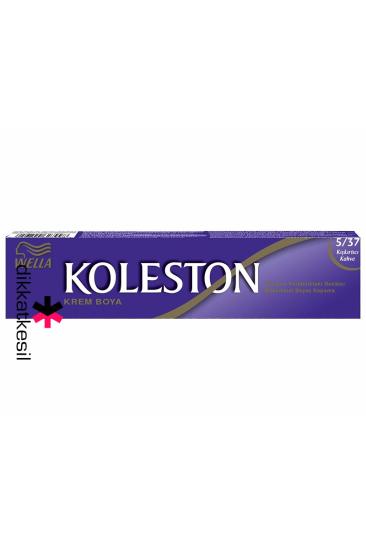 Koleston 5.37 Kışkırtıcı Kahve Renk Krem Saç Boyası Tüp, Wella Koleston Ürünleri - XBUTiK