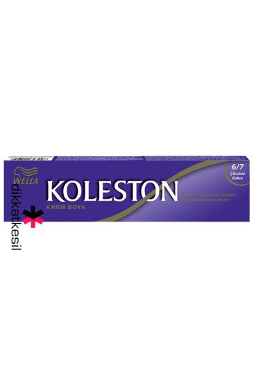 Koleston 6.7 Çikolata Kahve Renk Krem Saç Boyası Tüp 50 ml, Wella Koleston Boyaları - XBUTiK