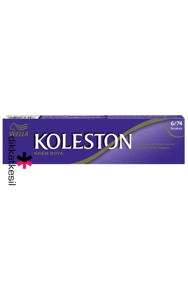 Koleston 6.74 Terrakota Renk Krem Saç Boyası Tüp, Koleston Renkleri - XBUTiK