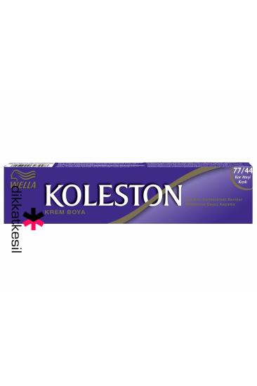 Koleston 77.44 Kor Ateşi Kızılı Renk Krem Saç Boyası Tüp, Koleston Saç Boya Çeşitleri - XBUTiK