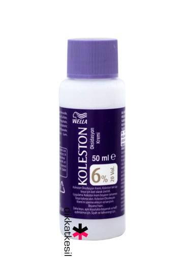 Koleston Oksidasyon Kremi, Saç Açıcı Oksidan Sıvı Peroksit %6 20 Volüm 50 ml Oksidan Çeşitleri - XBUTiK