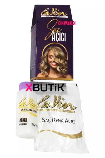 Lavin Yoğun Saç Renk Açıcı Pudra, Toz Açıcı ve Oksidan Saç açıcılar - XBUTiK