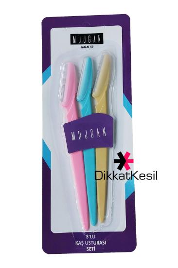 Müjgan Kaş Usturası, 3 lü Kaş Jileti Ustura Çeşitleri - XBUTiK