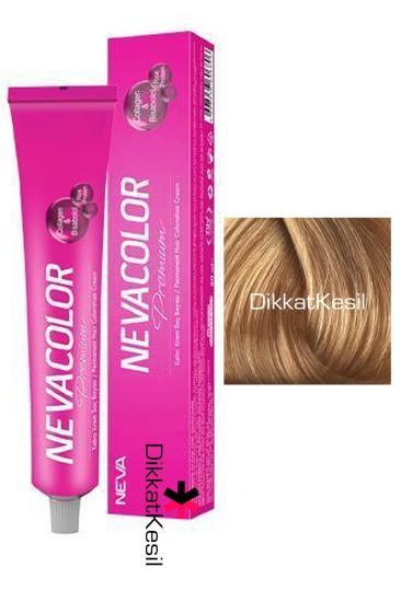 Nevacolor 8 Açık Kumral Renk Premium Kalıcı Krem Saç Boyası Tüp, Nevacolor Boya Çeşitleri - XBUTiK