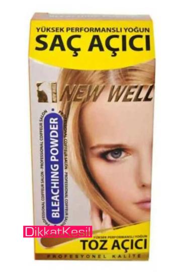 New Well Yoğun Saç Renk Açıcı Pudra, Toz Açıcı ve Oksidan Sac Renk Açıcılar - XBUTiK