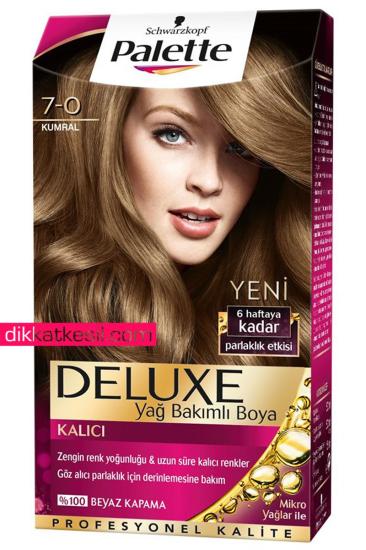 Palette 7.0 Kumral Renk Deluxe Saç Boyası Seti, Palette 7.0 Numara, Palette Saç Boyaları - XBUTiK