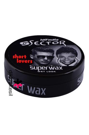 Sector Super Wax Wet Look, Islak Wax Siyah Saç Waxları - XBUTiK
