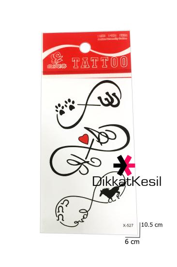 Sonsuzluk Dövmesi, Kalpli Nal ve Patili Sonsuzluk İşareti Geçici Dövme Modelleri - XBUTiK