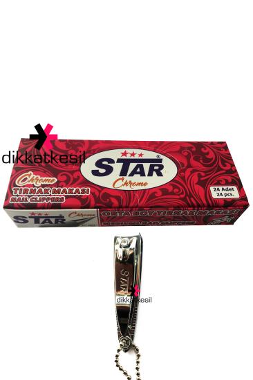 Star Tırnak Makası Orta Boy - 24 Adet Tırnak Makası Çeşitleri - XBUTiK
