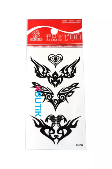 Tribal Dövmesi, Geçici Siyah Tribal Küçük Dövme Modelleri - XBUTiK