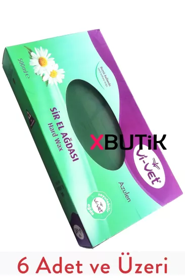 Vi Vet Kalıp Ağda, Azulen Sir Ağda 400 ml Yeşil, Sir Ağdalar 6 Adet - XBUTiK