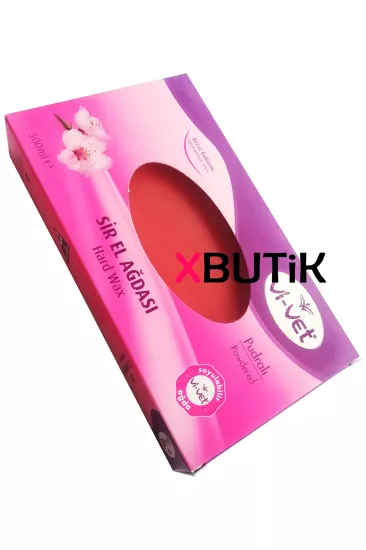 Vi Vet Kalıp Ağda, Pudralı Sir Ağda 400 ml Pembe Kalıp Ağdalar - XBUTiK