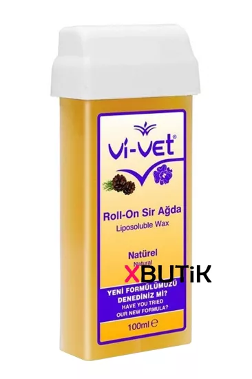 Vi Vet Roll On Sir Ağda, Naturel Kartuş Ağda Turuncu, Sir Ağdalar - XBUTiK